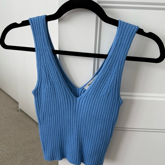 Madewell V-Neck Sweater Tank - Picture 6 of 7
